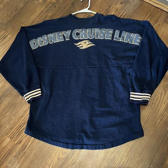 NWOT Vintage Disney Cruise Line RARE Glitter Spirit Jersey Size Medium - Picture 1 of 6